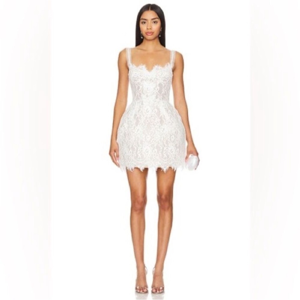SOLD BRONX AND BANCO Colette Lace Mini Dress - Picture 11 of 15